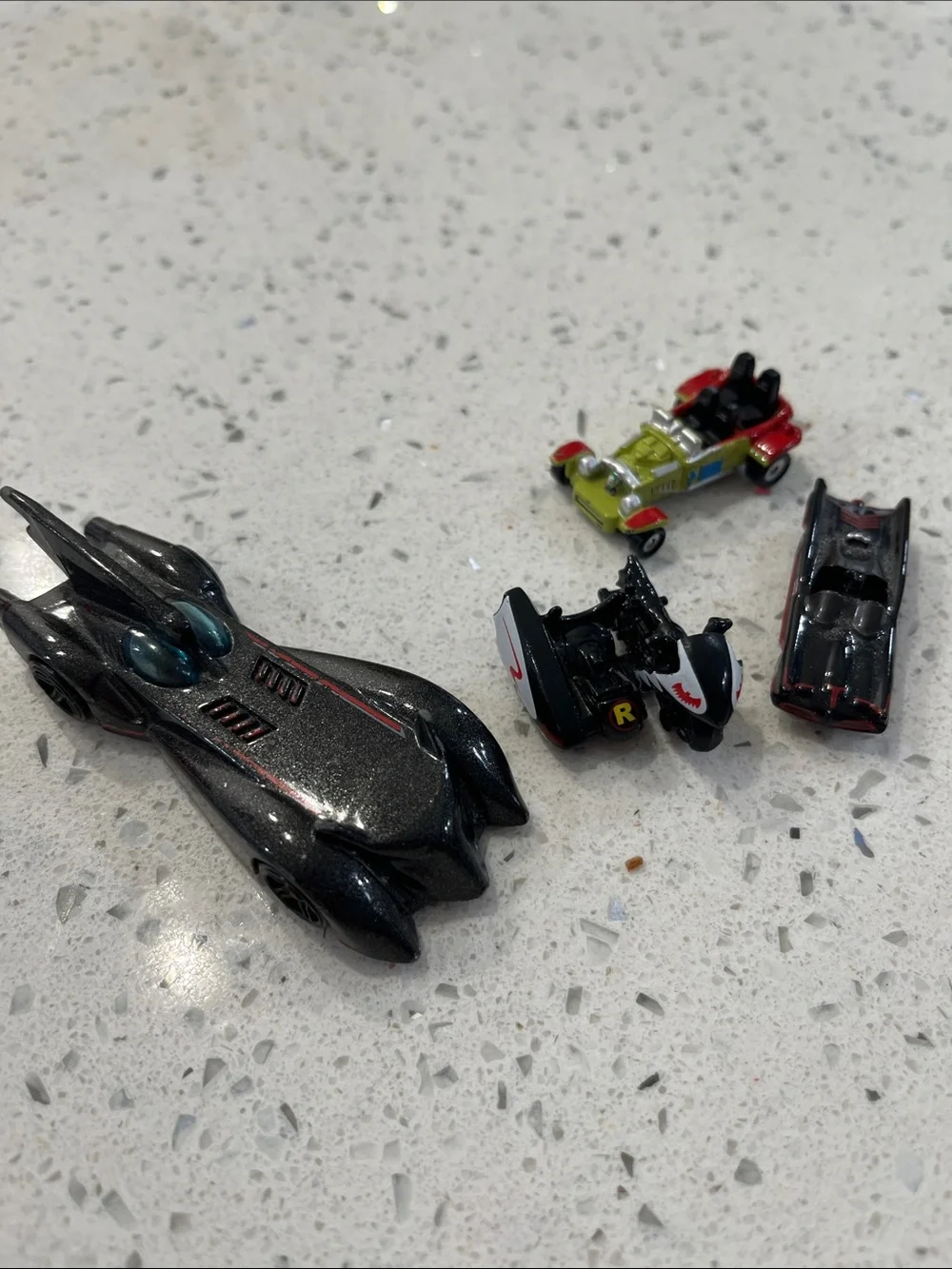 Batman-Hotwheels Style Toy Car Set for Kids